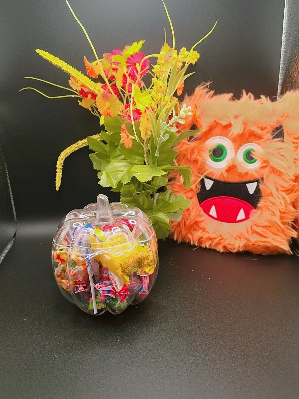 Festive Green Pumpkin Candy Container – Home Party Supplies